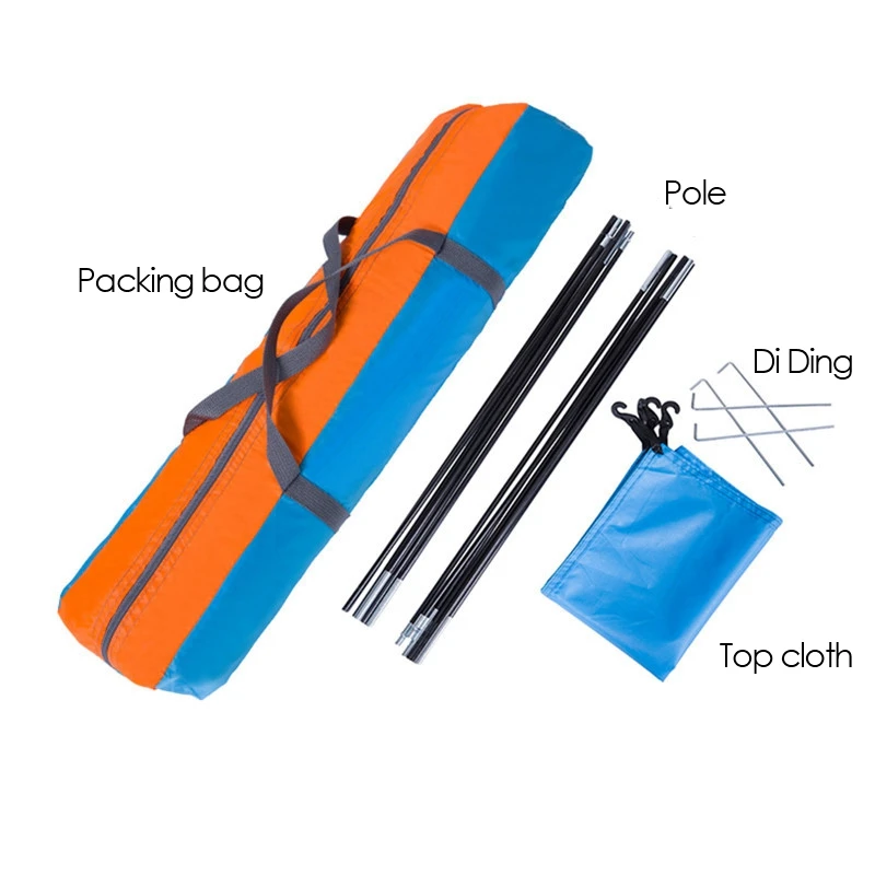 

3-4 Person Camping Tent Lightweight Easy to Carry Tent Water-Resistant and Windproof Double Layer Outdoor Tent