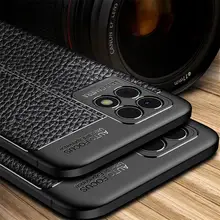 For Realme 8i Cover Case For Realme 8i Cover Fundas Shell Shockproof TPU Soft Leather Phone Coque For Realme 8i