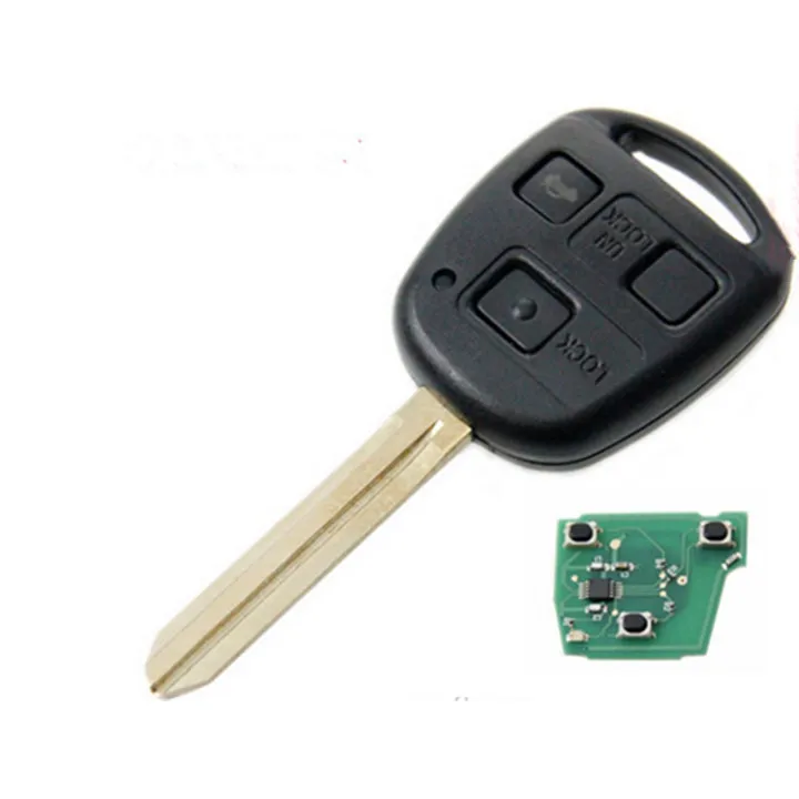 

Wilongda Car accessory 3 button remote control 434MHz 315mhz 4d67 chip Remote Key For Toyota Avensis Corolla Yaris Rav4 car key