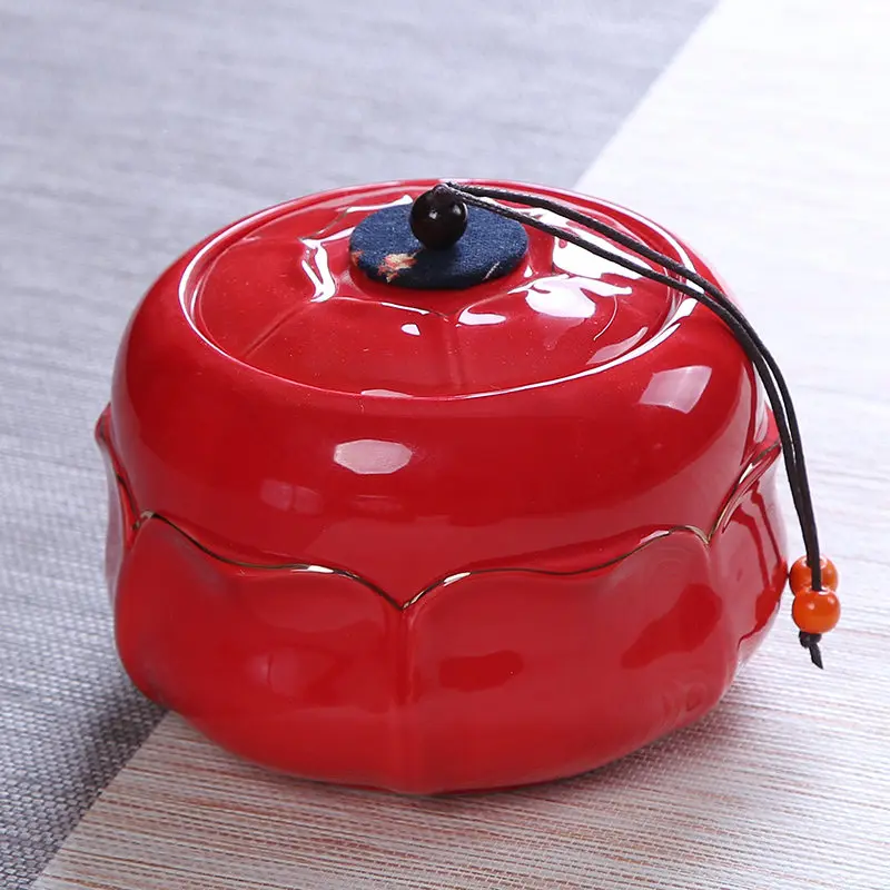 Ретро Fambe Керамика Чай герметичный ящик для хранения бутылки 14*12 см банка конфет