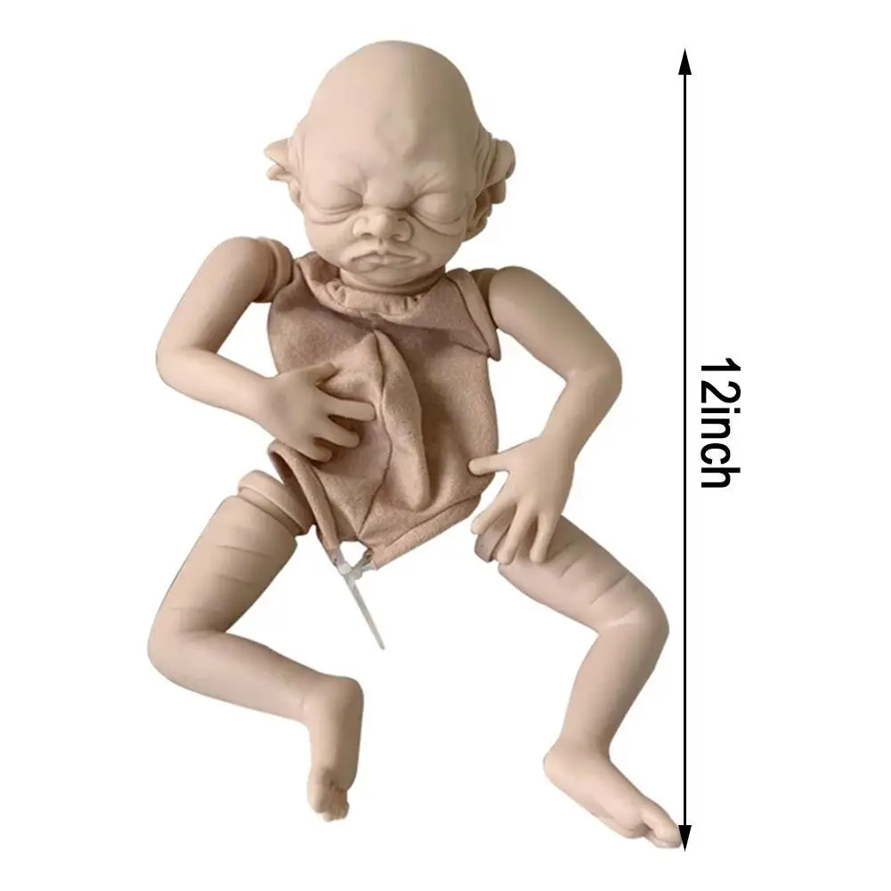 

12 Inch 2032 Fairy Tale Rebirth Dolls Kit DIY Silicone Blank Dolls Body Parts Girl Toy Gift Newborn Infant Reborn