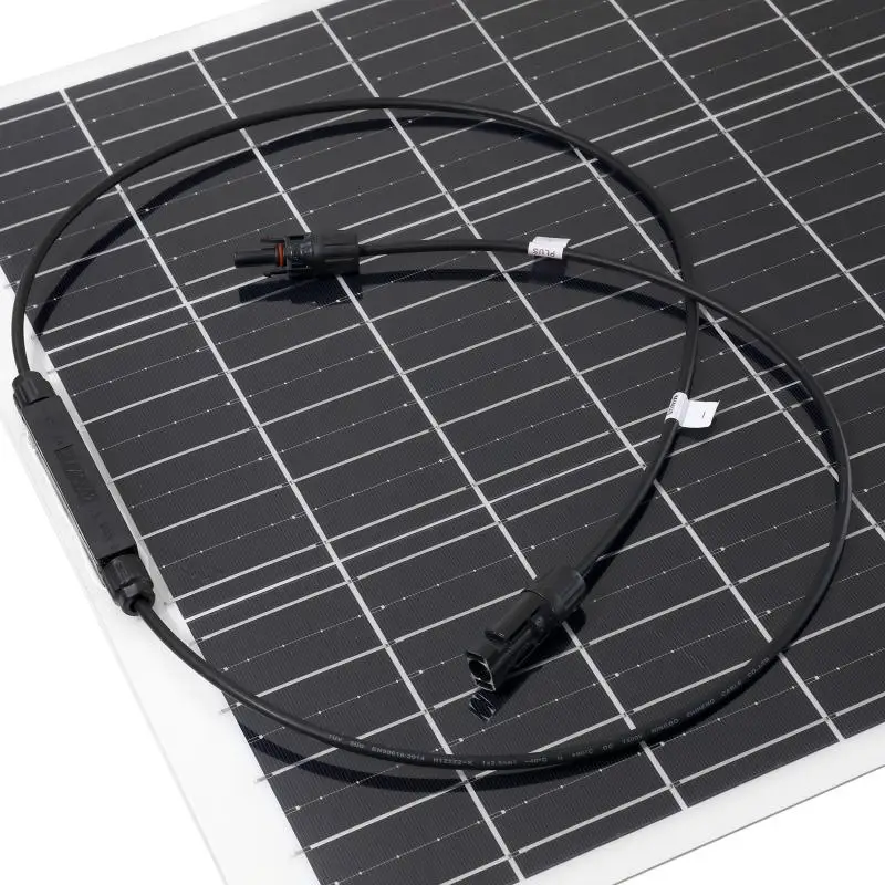 100 см солнечная панель Вт 18 в гибкое зарядное устройство для кемпинга автомобиля
