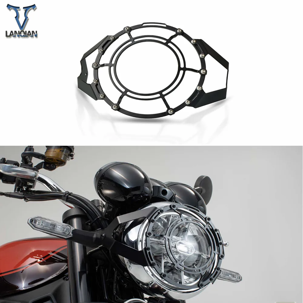 

Motorcycle Accessories Headlight Protector Cover Grill Headlight Grille For Kawasaki Z900RS Headlight Guard 2017 2018 2019 2020