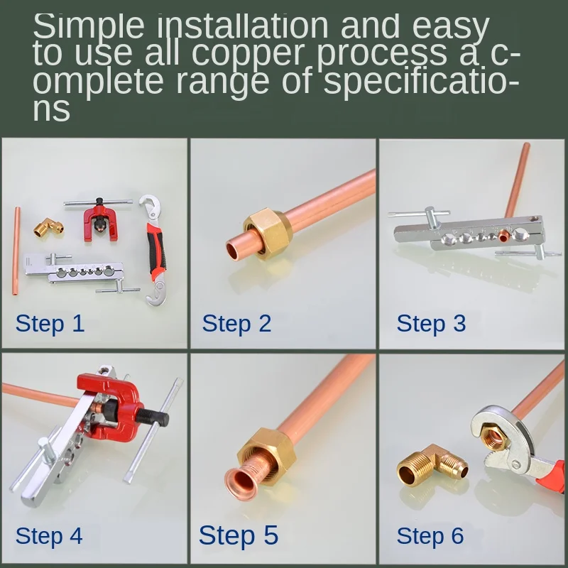 

Copper flared elbow bell mouth copper pipe joint flared right angle 90C elbow air conditioning refrigeration accessories