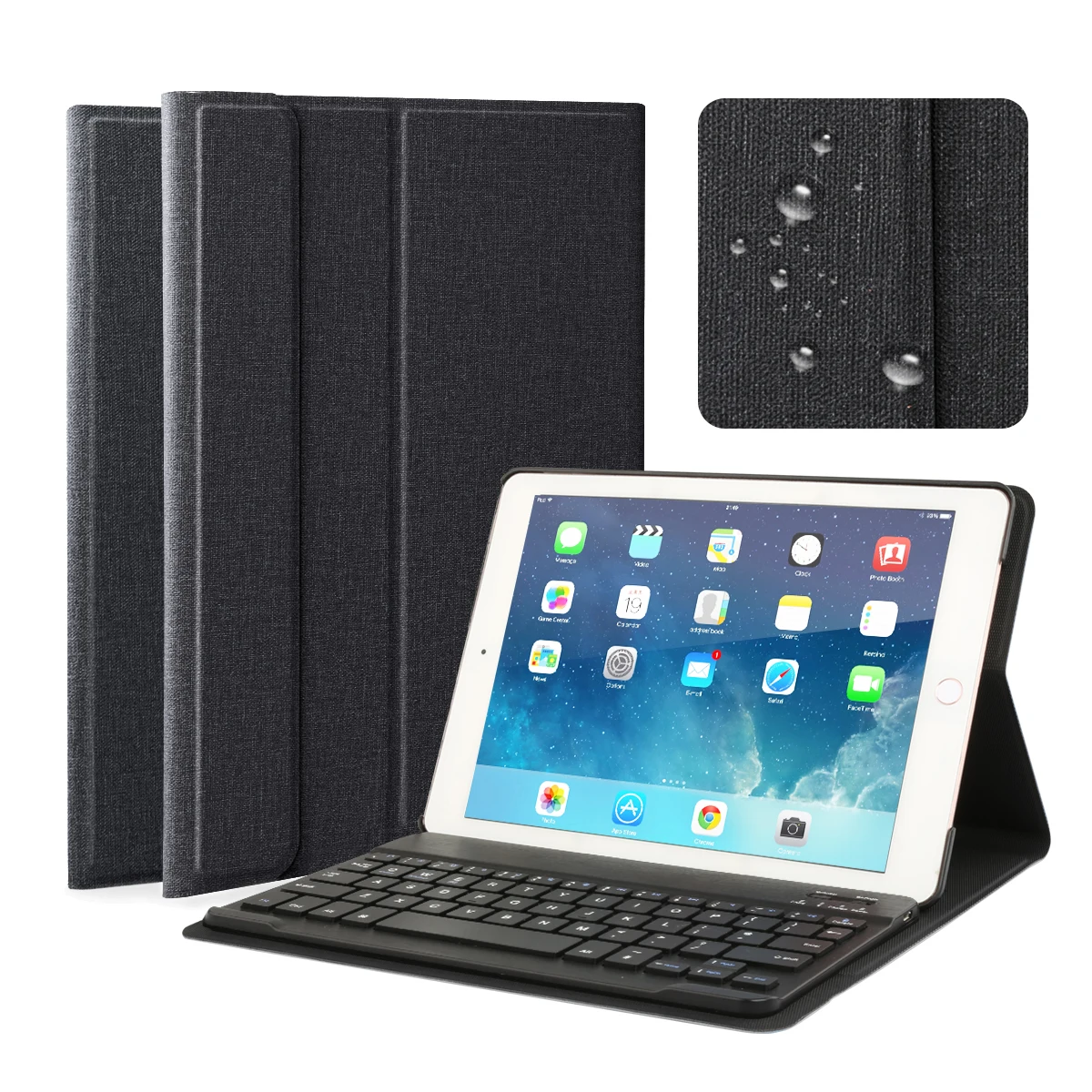 Чехол для ipad 2017 2018 9 7 &quotBluetooth клавиатура чехол AZERTY QWERTY Магнитный подставка Air 1 2 pro