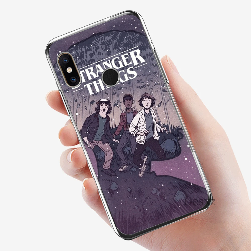 Phone Case For Xiaomi Redmi 3 3S 4 4A 4X 5 5A 6 7 Go 6A S2 K20 Pro Prime Plus Cover Strange Things Hot TV Stranger Poster | Мобильные