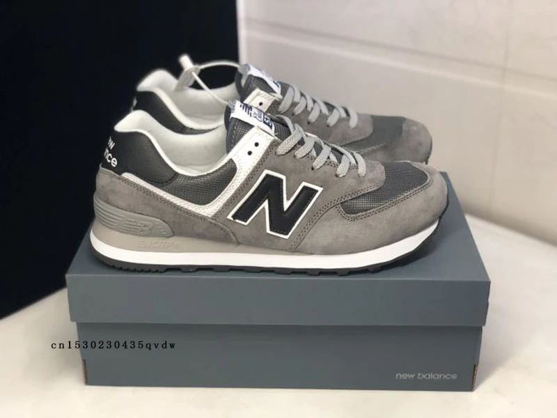 Кроссовки New Balance ML574 мужские/женские спортивная обувь из нубука удобные мягкие