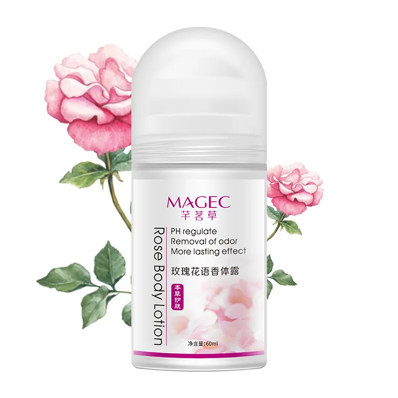 

Body Odor Sweat Deodor Rose Perfume For Man And Woman Remove Antiperspirant Armpit Odor Lasting Aroma Skin Care Deodorant 60ml P