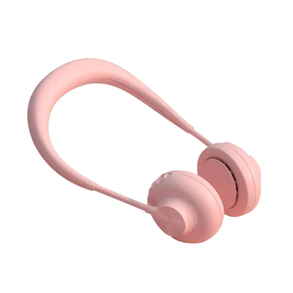 

Hanging neck silent leafless cool fan three-speed adjustable fan with super battery life