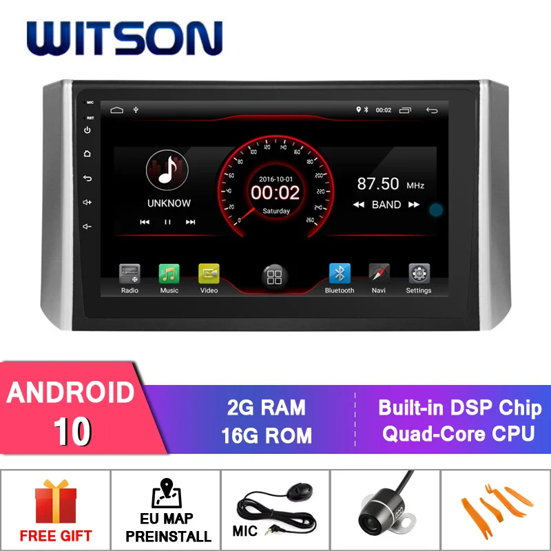 

Автомобильная DVD-система WITSON, Android 10,0, для MITSUBISHI XPANDER 2017, автомобильный dvd-плеер, link/DAB, поддержка