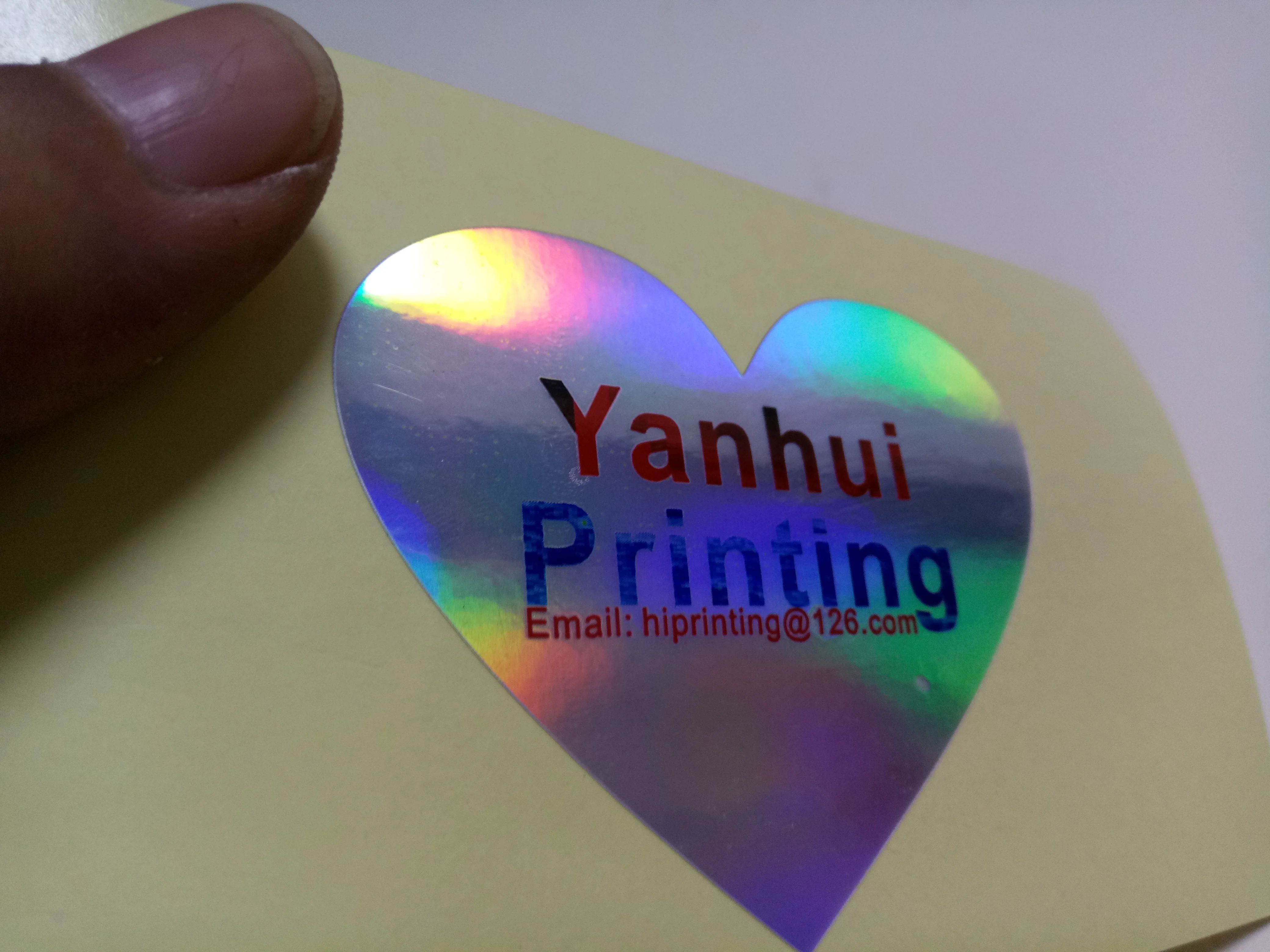 

gold sticker label printing custom/50mm diameter