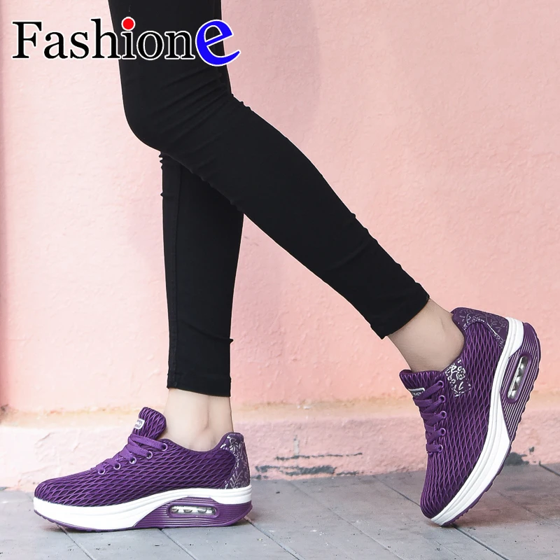 Обувь увеличивающая рост женская спортивная обувь на танкетке zapatos Mujer для