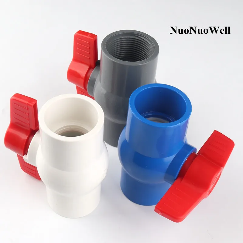 

Шаровой кран из ПВХ с внутренней резьбой, 1-4 дюйма, 40-110 мм