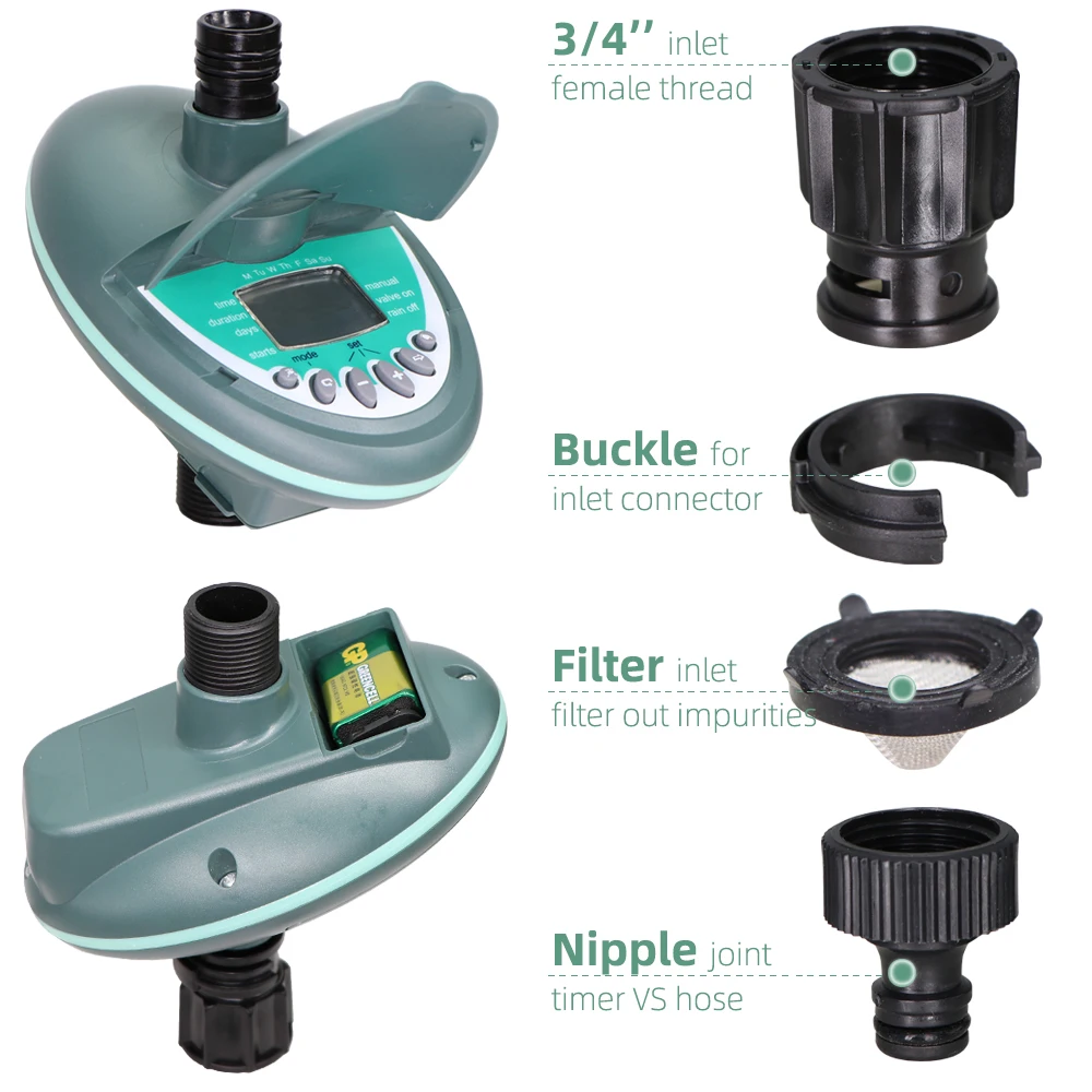 Программируемый садовый таймер полива MUCIAKIE балкон двор контроллер системы