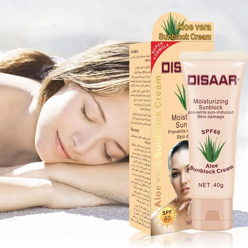 

Aloe Vera Sunscreen Moisturizing Sunscreen Isolation Concealer Whole Body Sunscreen Sweat Proof Skin Care Sun Protect Cream