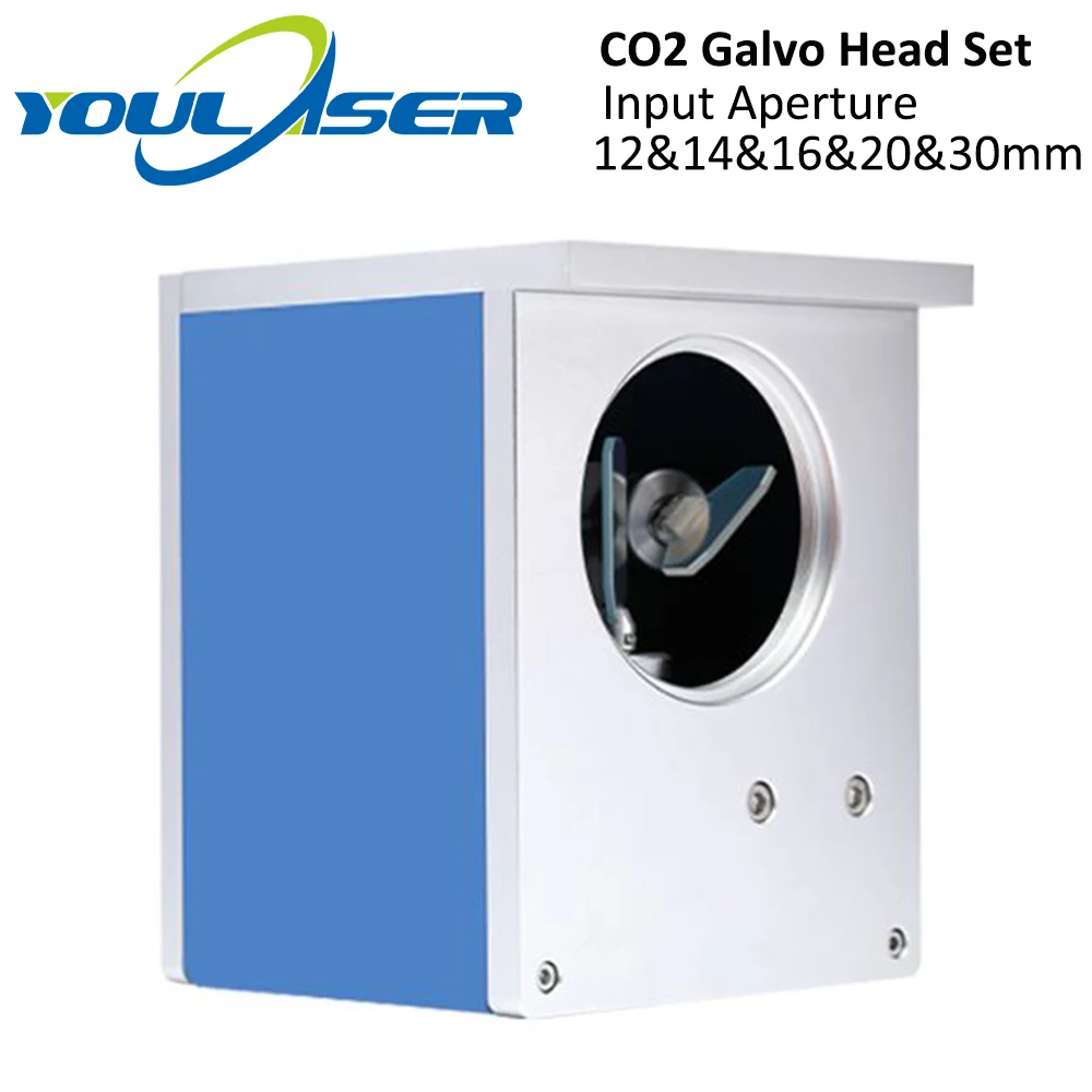 YOULASER CO2 лазерный сканирующий Galvo головка 10 6 мкм Входная диафрагма 12 мм 14 16 20 30