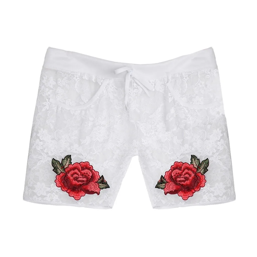 Женское кружевное нижнее белье сексуальные трусики с цветочной вышивкой