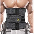 Нижнее белье для похудения NINGMI для мужчин, тренировочный пояс для талии, Корректирующее белье, неопреновый пояс для сауны, мужской моделирующий пояс для похудения