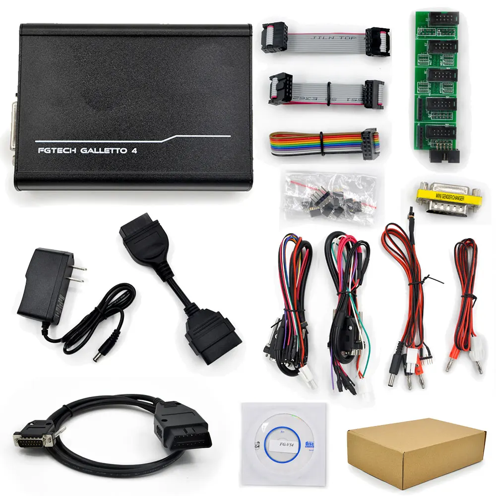 Fgtech Galletto 4 Master V54 светодиодный BDM Рамка BDM зонд адаптер KESS KTAG fg tech galletto V54 ECU чип тюнинг ecu программист