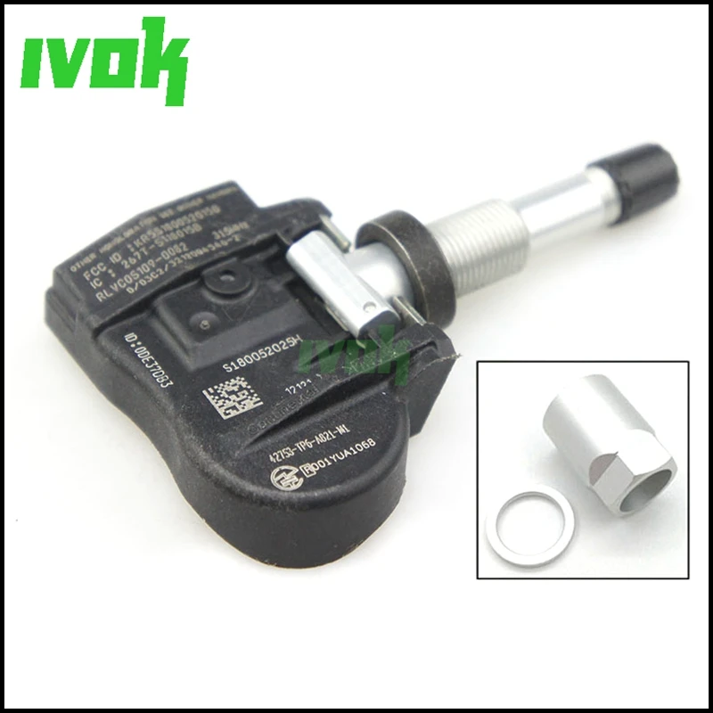 Датчик давления в шинах TPMS для Honda Accord CRV Crosstour 42753 TP6 A821 M1 42753TP6A821M1 315 МГц|tpms for|tyre pressure