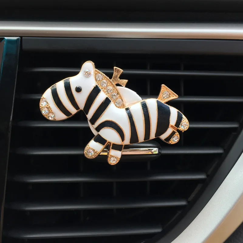 1 шт. автомобильный освежитель воздуха с милым дизайном зебры | Автомобили и