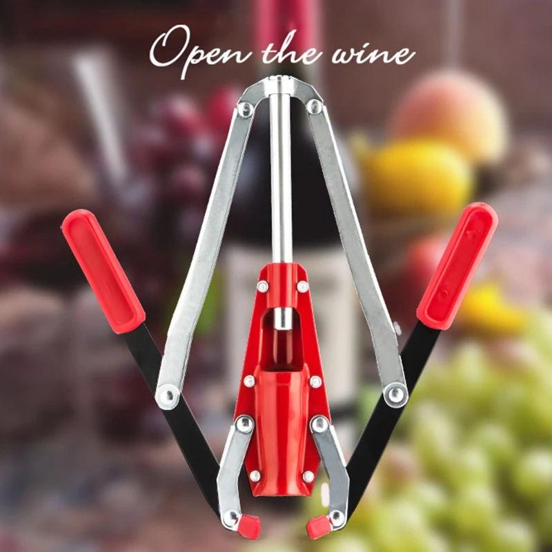 Double Lever Hand Corker Wine Bottle With 2 Handled Corking For Homebrew Making | Дом и сад