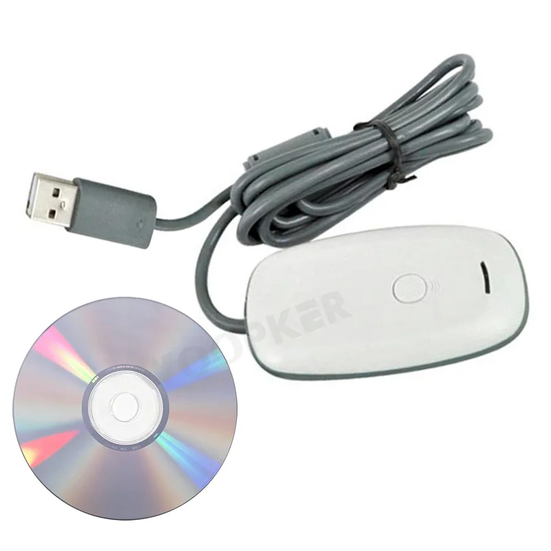 Беспроводной консольный ПК адаптер USB приемник для Microsoft Xbox 360 контроллер игровые