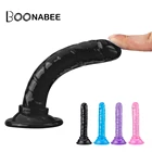 Фаллоимитатор Женский эротический мягкий Желе фаллоимитатор интимные игрушки для женщин гей реалистичный сильный член присоска игрушка-член Для Взрослых G Spot