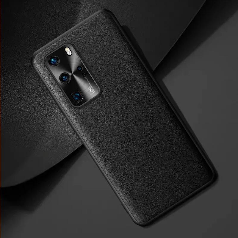

Smart Phone Case For Huawei P40 Pro Luxury Shockproof Bumper Back Case For Huawei P40 Cover Original Official Color
