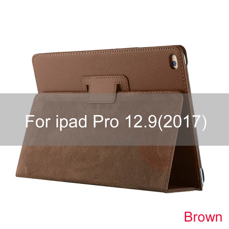 For pro 12.9(2017) Essidi кожаный чехол-подставка для ipad pro 12,9() Anto Wake Sleep Tablet Cover Skin для ipad pro 12,9 - Цвет: For pro 12.9(2017)