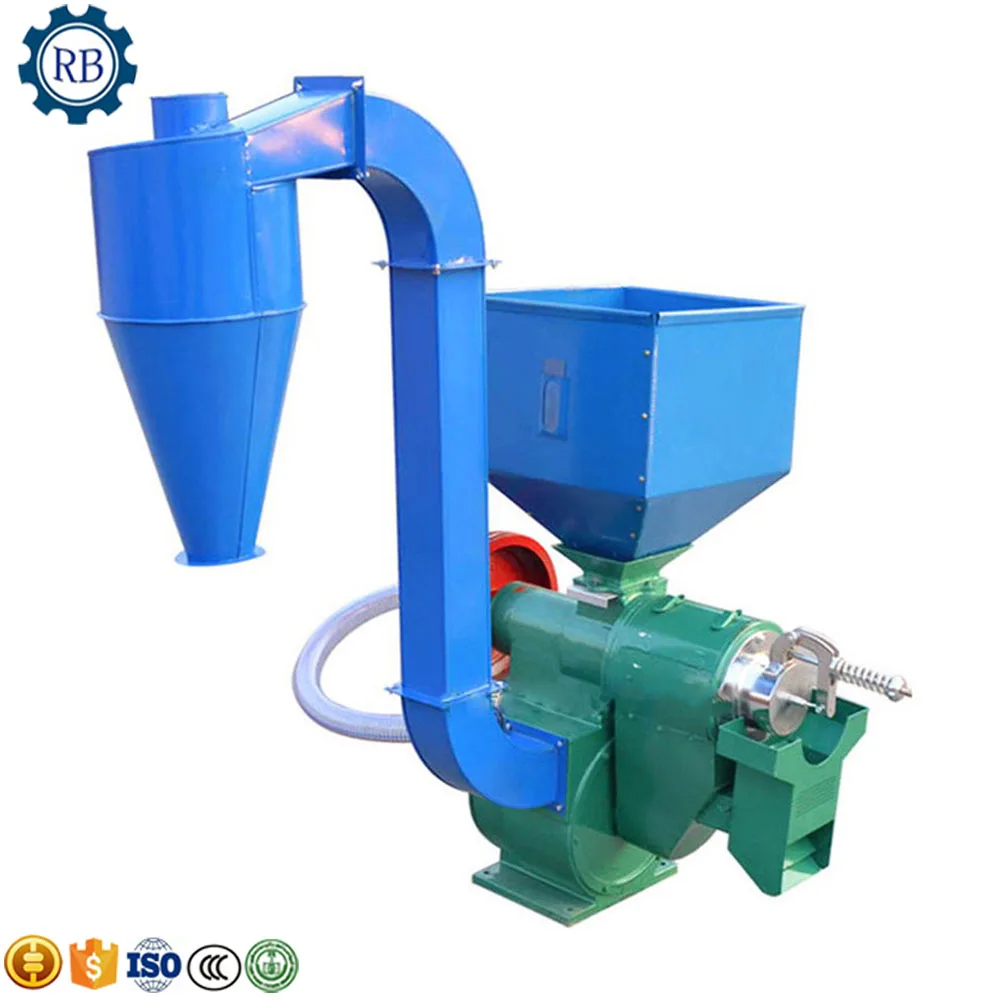 Двойная воздуходувка машина для удаления риса мельница фрезеровка зерна шелухи