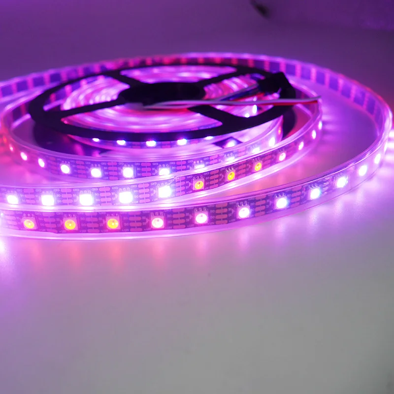 Светодиодная ленсветильник RGB WS2815 1/2/3/5 м 30/60/144 светодиодов обновленная WS2812B WS2813 |