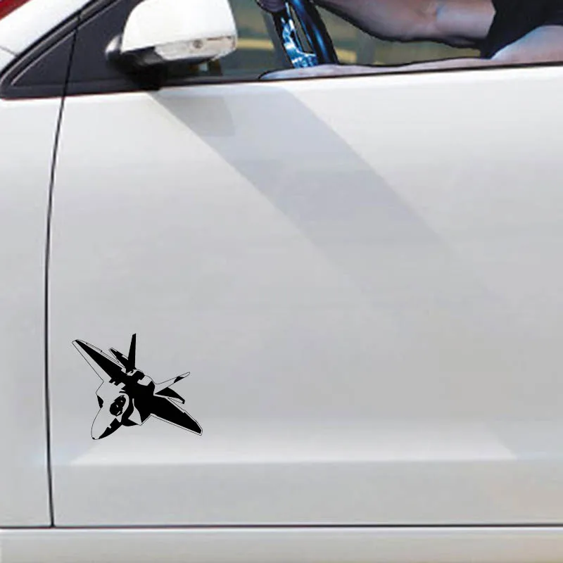 Стикер для автомобиля изысканный маленький аниме Милая модель самолета-бойца