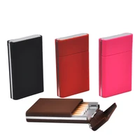 gordon men women long slim cigarette case cover for thin cigarettes case hard plastic tobacco box
