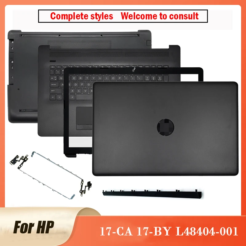 

NEW Top Case For HP 17-CA 17-BY Laptop LCD Back Cover/Front Bezel/Palmrest Upper Case/Bottom Case /Hinges Cover L22506-001 Black
