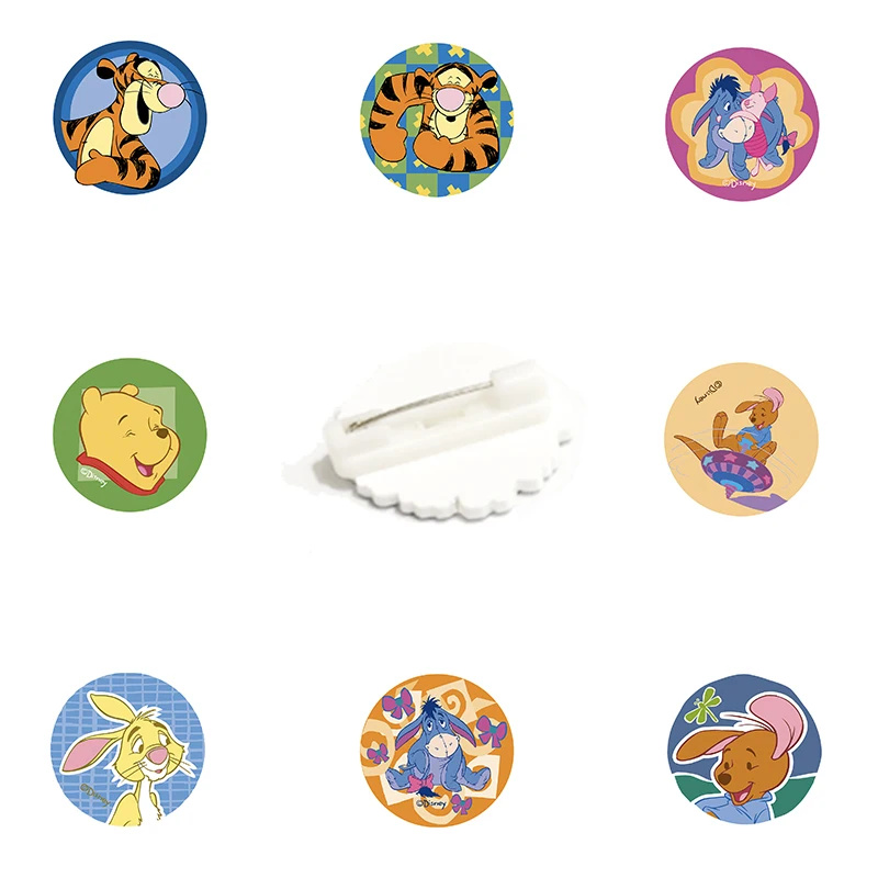 

Disney Winnie The Pooh Brooch Cartoon Animation Brooch Resin Leisure Brooch Badge Backpack Clothes Hat Decoration Jewelry