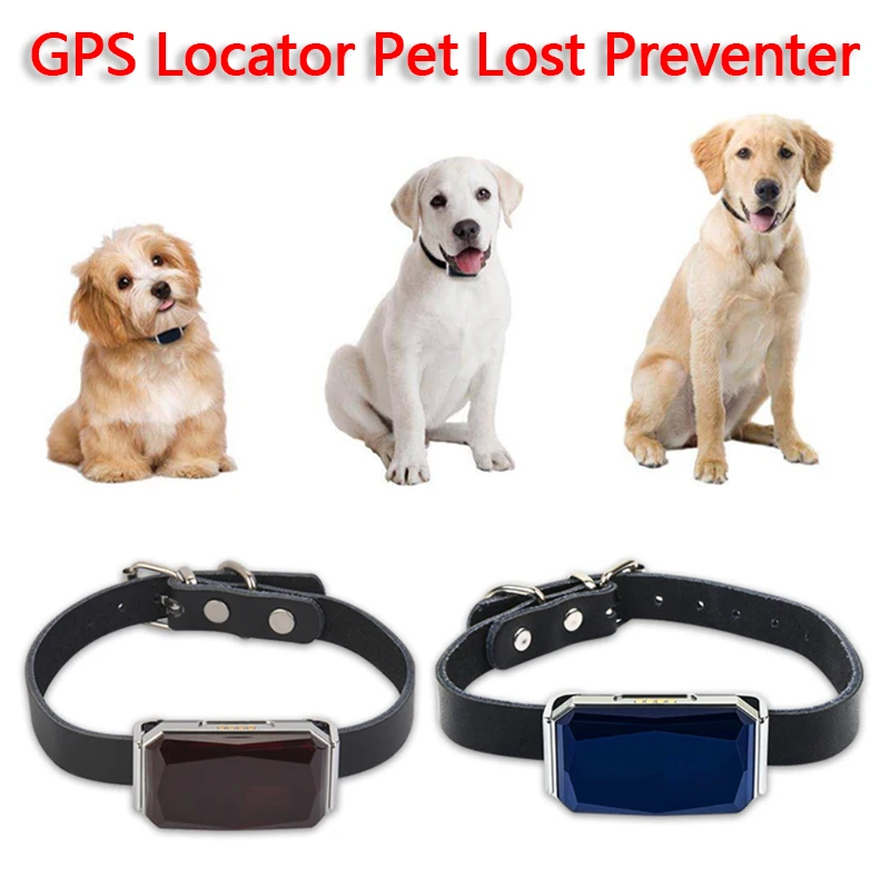 

Pet Smart GPS Tracker Collar For Pet Dog Cat Child Phone Anti Lost WaterProof GPS Locator Alarm Wallet Key Finder Equipment
