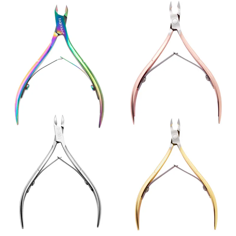 

Cuticle Scissors Toenail Cuticle Nipper Trimming Stainless Steel Pedicure Nail Clipper Cutter Scissor Plier Manicure Tool