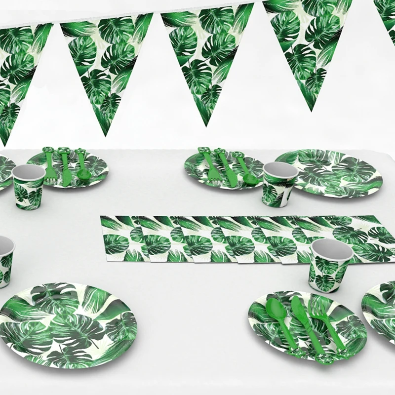 Украшения для вечевечерние в виде листьев черепахи баннер салфетка под тарелку