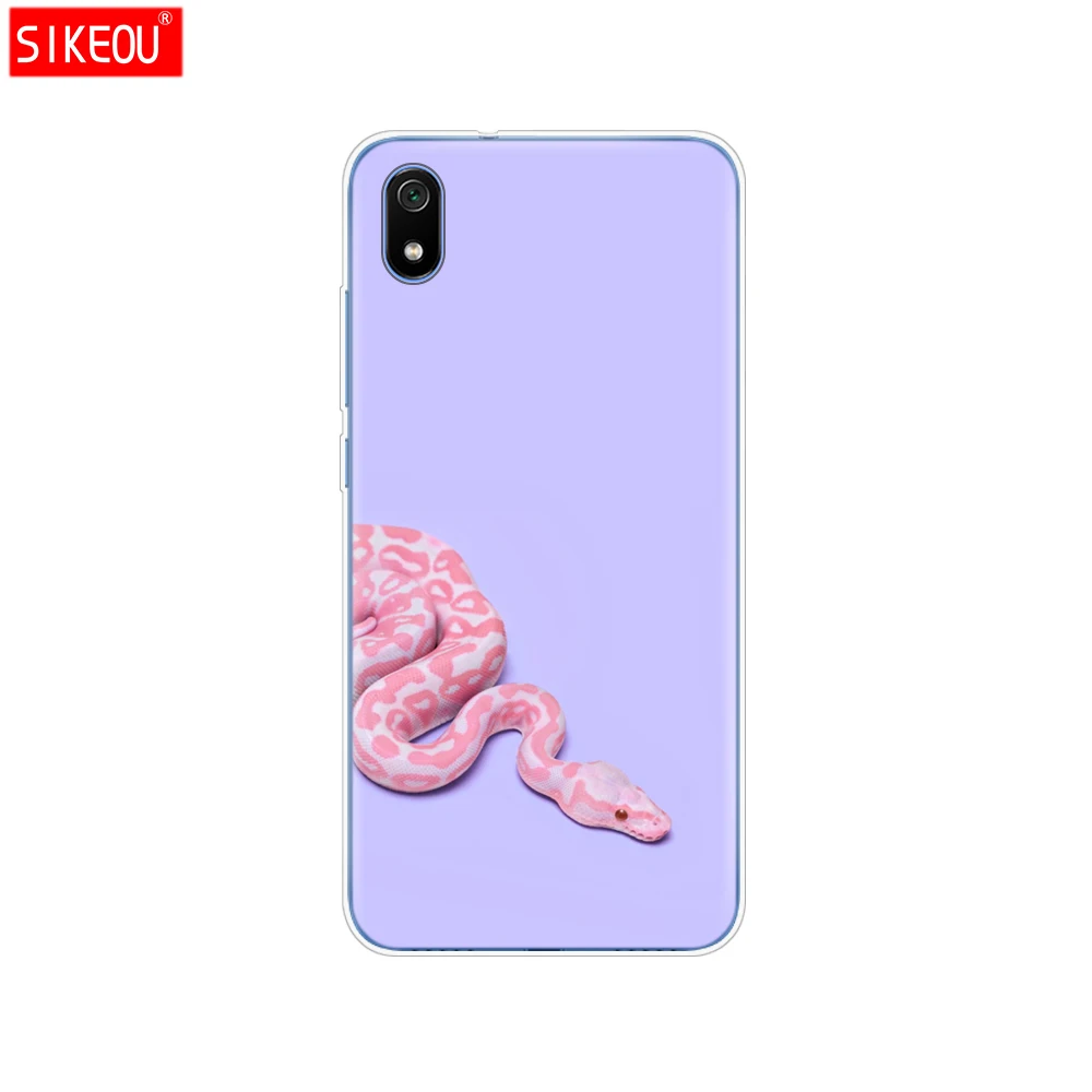 33814 Силиконовый чехол для xiaomi redmi 7a Чехлы Защитная мягкая задняя крышка из ТПУ на redmi 7 a бампер hongmi 7a чехол для телефона coque - Color: 33814