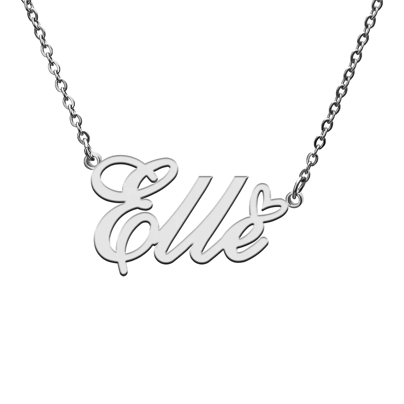 Индивидуальное ожерелье с именем для Elle лучшие друзья день рождения Рождество