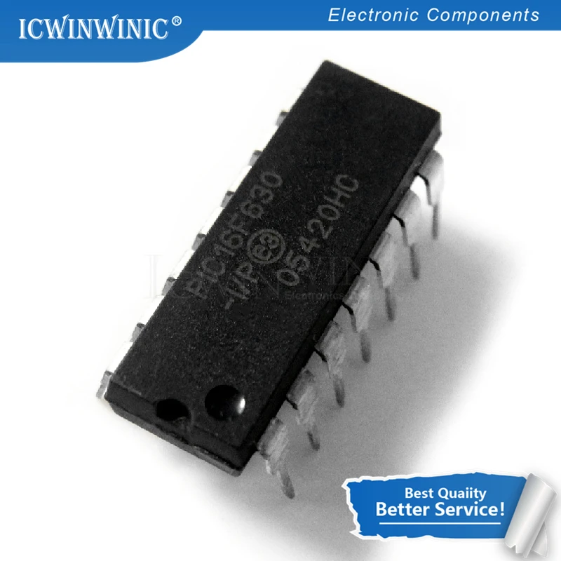 

5 шт. PIC16F630-I/P PIC16F630-I DIP14 DIP PIC16F630 новый оригинальный в наличии