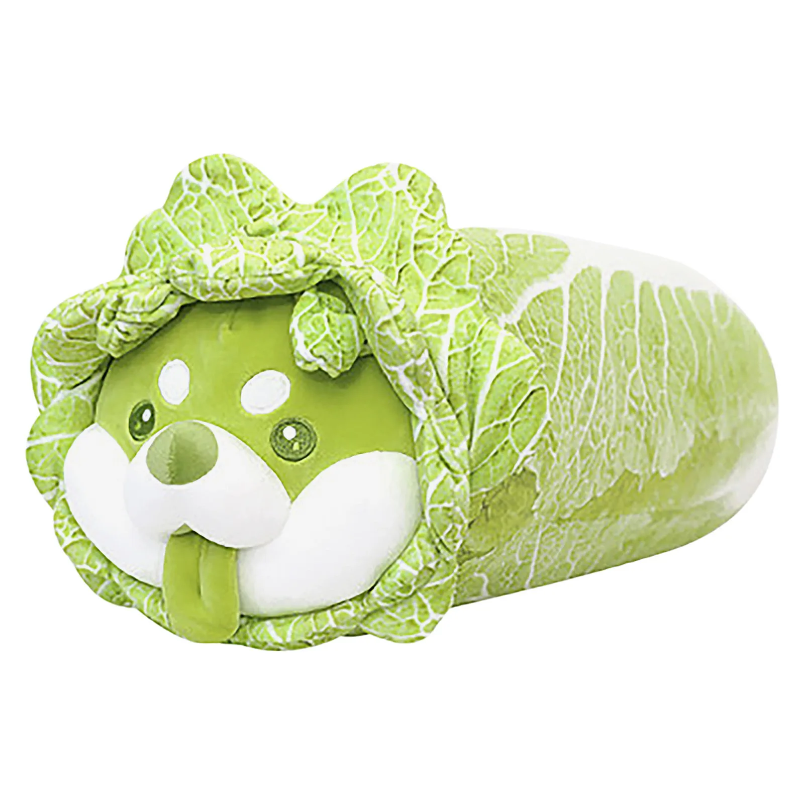 Vegetable Cabbage Dog Doll Soft Pillow Birthday Gift Girl Bed Doll Sleeping Doll Stuffed Animal For Home Decor Birthday Gifts images - 6