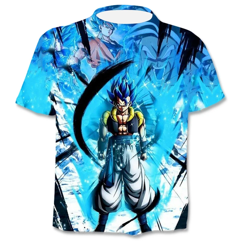

Camiseta con estampado 3D de personaje para hombre y mujer, camiseta de dibujos animados de anime de talla grande a la moda de v