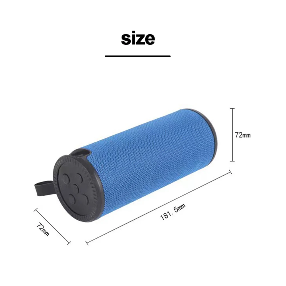 

Portable Wireless Column Speaker Caixa De Som Bluetooth Speakers with FM Radio Flashlight TF USB AUX Loudspeaker Outdoor Boombox