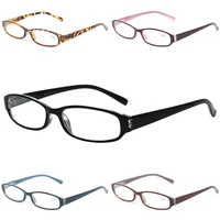 turezing 4 pack prescription reading glasses spring hinge hd reader men women eyeglasses fashion oval frame decorative eyewear