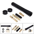 Мини-антенна на крышу, 8 см, усиленный сигнал, автомобильная короткая антенна из углеродного волокна для радио для Ford Focus 2, 3, автомобильная радиоантенна