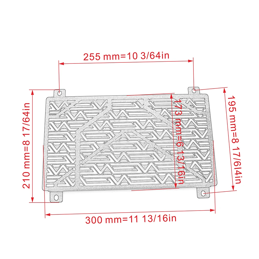 

Engine Radiator Bezel Guard Protector Grille Grill Cover for Kawasaki ninja 400 / ABS 2018-2020 Z400 2019-2020