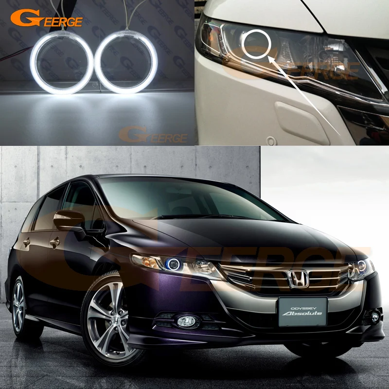

For honda Odyssey RB3 RB4 2008-2013 Excellent Ultra bright CCFL Angel Eyes Halo Rings kit car Accessories
