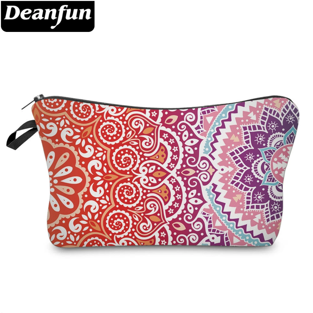 

Deanfun Mandala Printed Small Cosmetic Bag Makeup Bags For Purses Waterproof Cute Makeup Bags For Women 51391